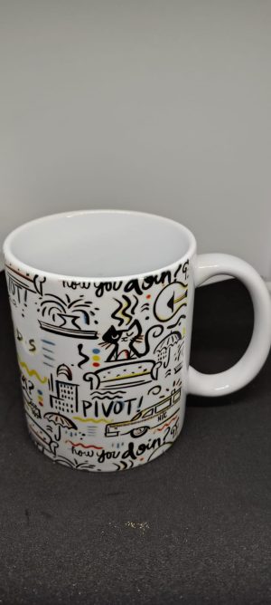 Caneca em Porcelana Personalizada Friends
