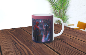 Caneca em Porcelana Personalizada Homem Aranha